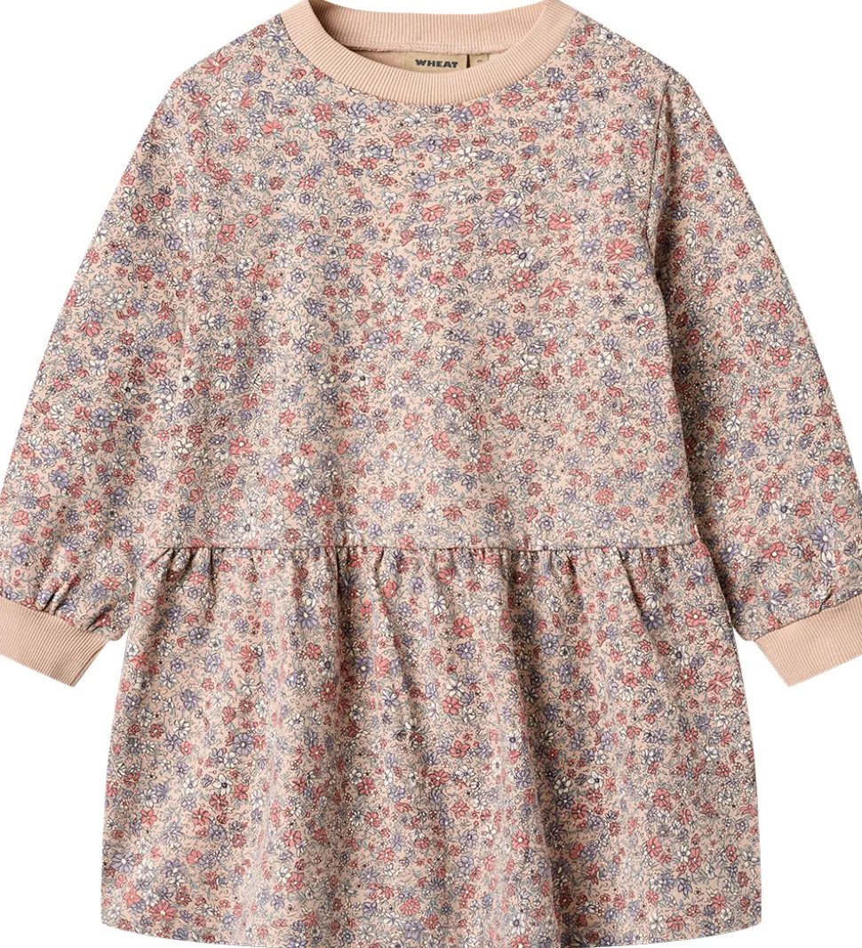 Wheat Kjole - Sweat - Zenia - Rose Dust Flowers