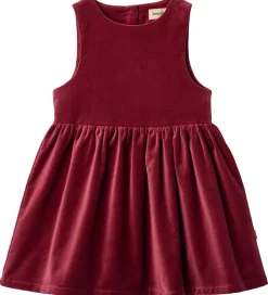 Wheat Kjole - Velour - Thelma - Ruby Red