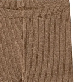Wheat Leggings - Rib - Jules - Coffee Melange