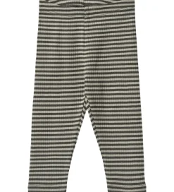 Wheat Leggings - Rib - Jules - Winter Forest Stripe