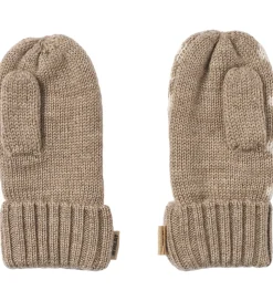 Wheat Luffer - Uld - Jacquard - Towsi - Grey Camel Melange m. Sn