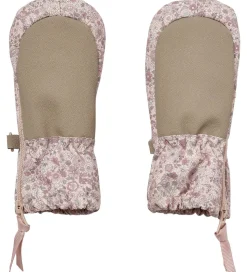 Wheat Luffer m. Fleece - Rose Dust Flowers m. Lynlås