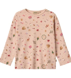 Wheat Nattøj - 2-delt - Mila - Rose Dust Holiday