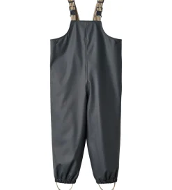 Wheat Regnbukser m. Seler - PU - Charlo - Ink