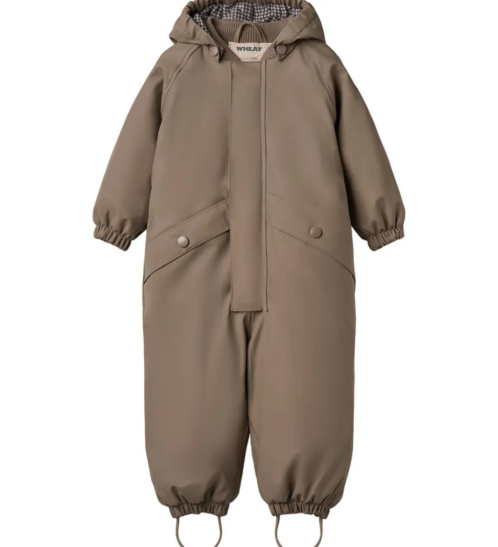 Wheat Regndragt m. Termo - PU - Aiko - Dry Wood