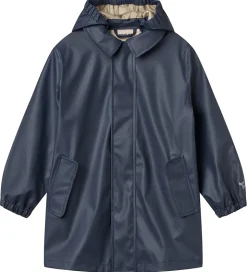 Wheat Regnjakke - Finley - Long - Ink