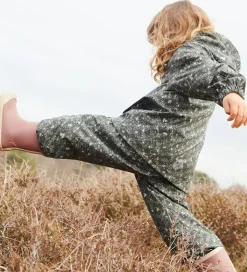 Wheat Regnjakke - PU - Ollo - Forest Lake Checked Flowers
