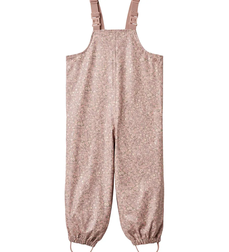 Wheat Regntøj m. Seler - PU - Charlie - Powder Flower Meadow