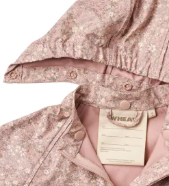 Wheat Regntøj m. Seler - PU - Charlie - Powder Flower Meadow