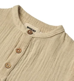 Wheat Skjorte - Musselin - Svend - Soft Sand