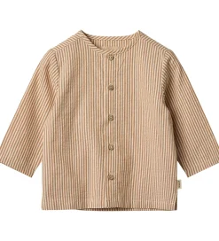 Wheat Skjorte - Shelby - Caramel Stripe