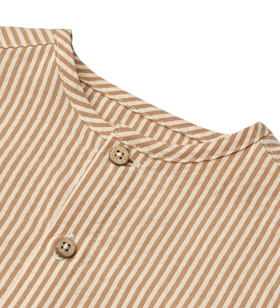 Wheat Skjorte - Shelby - Caramel Stripe