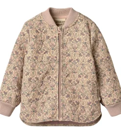 Wheat Termojakke - Loui - Mellow Peach Tapestry