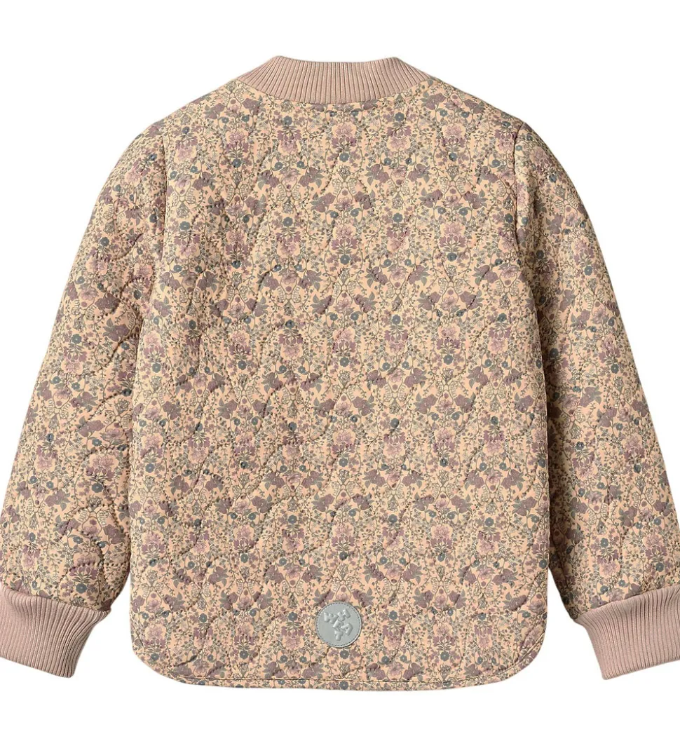 Wheat Termojakke - Loui - Mellow Peach Tapestry