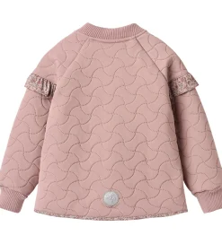 Wheat Termojakke m. Fleece - Ellas - Warm Rose m. Blomster