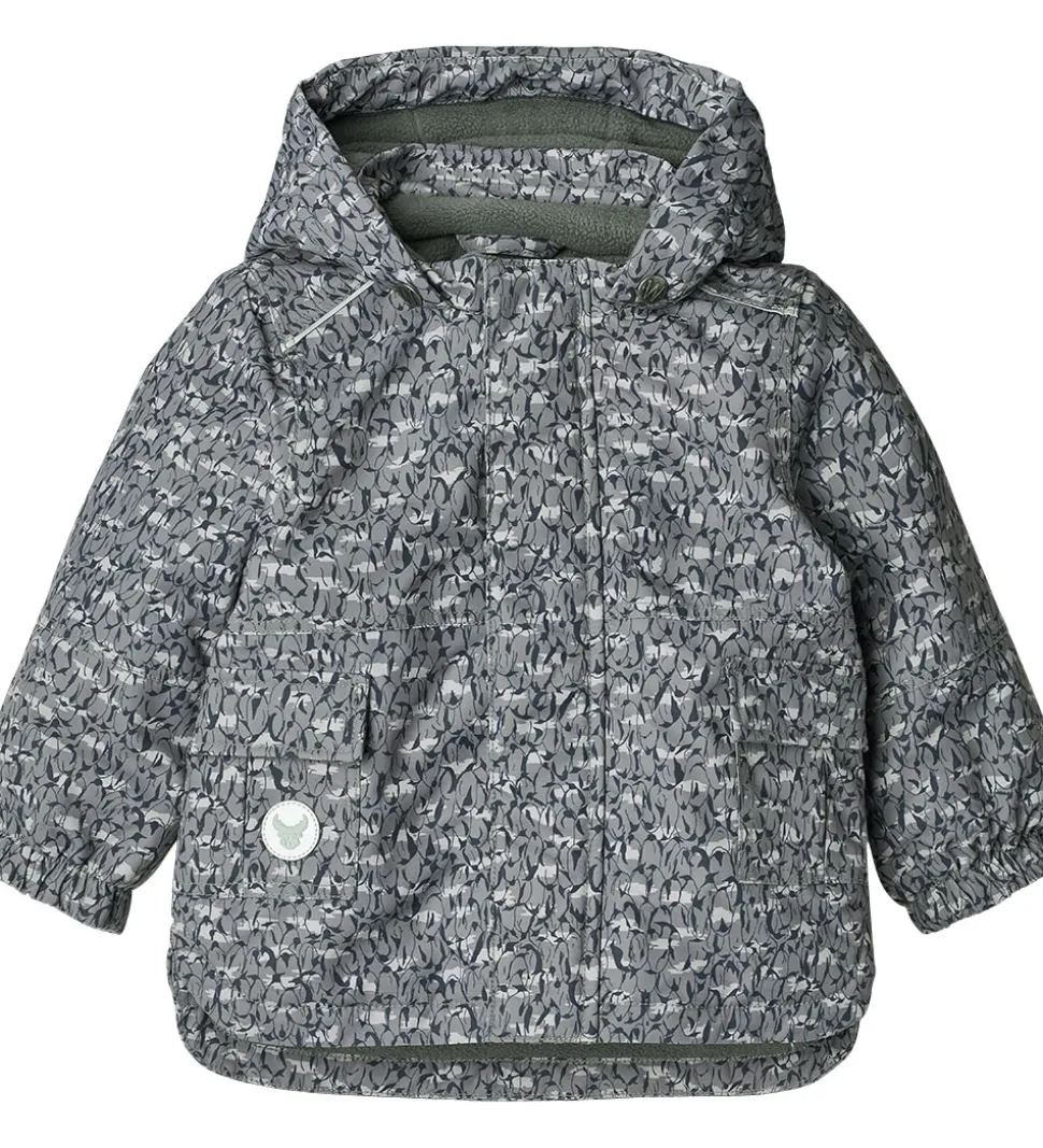 Wheat Vinterjakke - Johan Tech - Autumn Sky Penguins